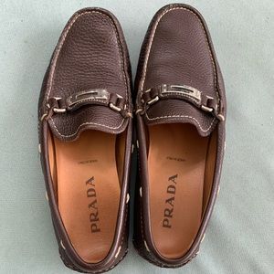 Men’s Brown Prada Loafers